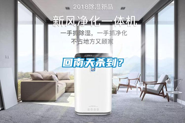 回南天殺到？
