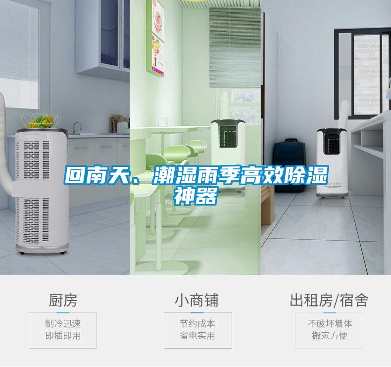 回南天、潮濕雨季高效除濕神器