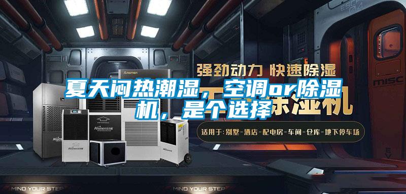 夏天悶熱潮濕，空調(diào)or除濕機，是個選擇