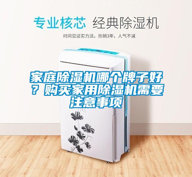 家庭除濕機(jī)哪個牌子好？購買家用除濕機(jī)需要注意事項(xiàng)
