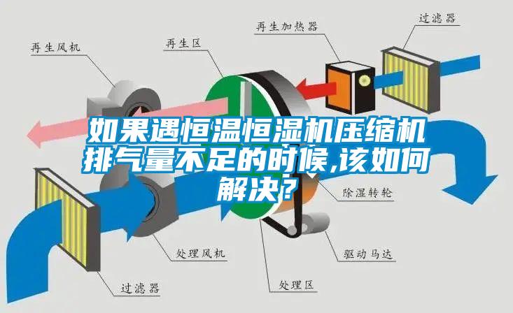 如果遇恒溫恒濕機壓縮機排氣量不足的時候,該如何解決？
