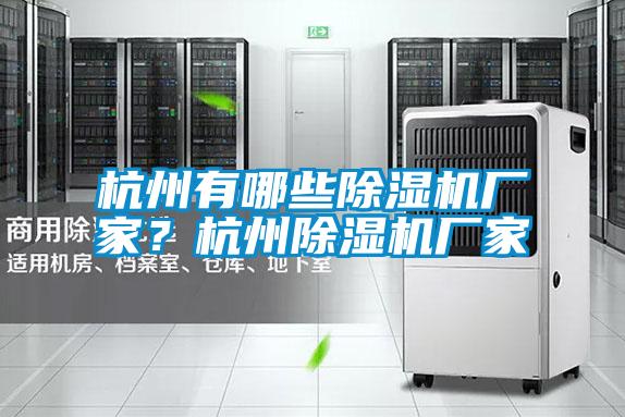 杭州有哪些除濕機(jī)廠家？杭州除濕機(jī)廠家