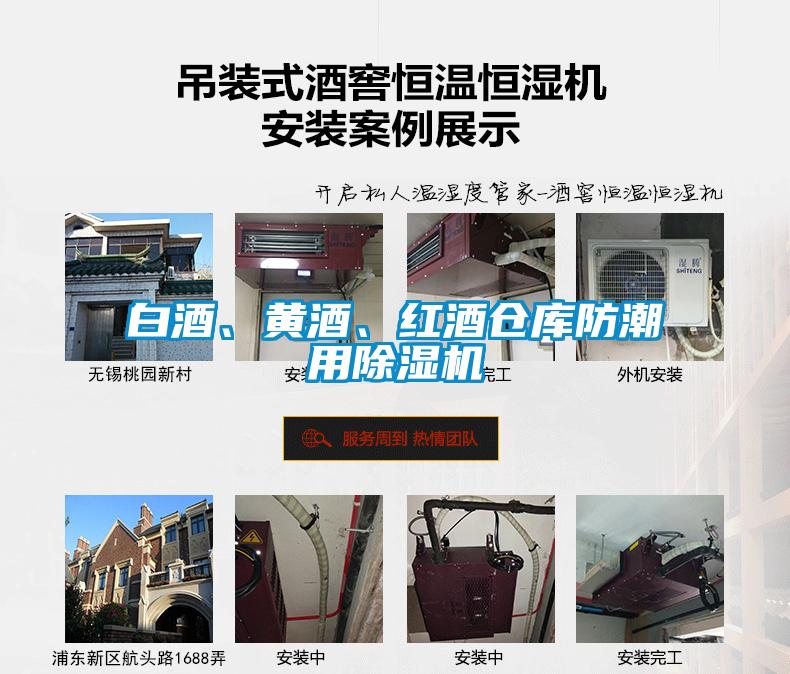 白酒、黃酒、紅酒倉(cāng)庫(kù)防潮用除濕機(jī)