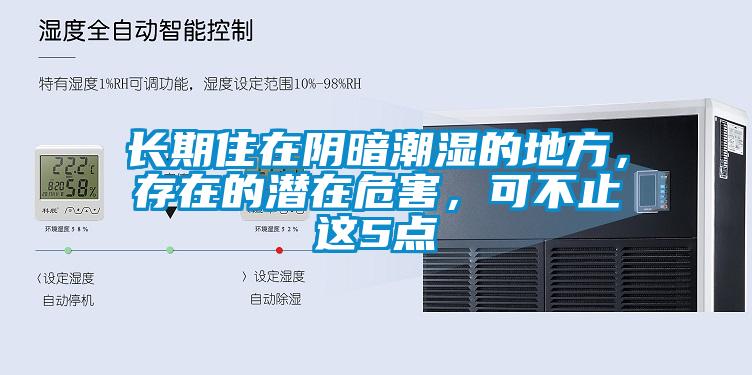 長期住在陰暗潮濕的地方，存在的潛在危害，可不止這5點