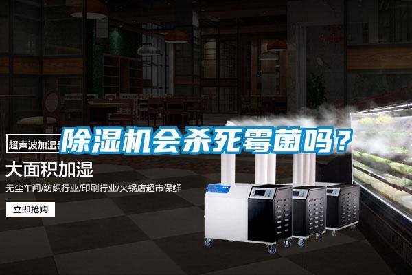 除濕機會殺死霉菌嗎？