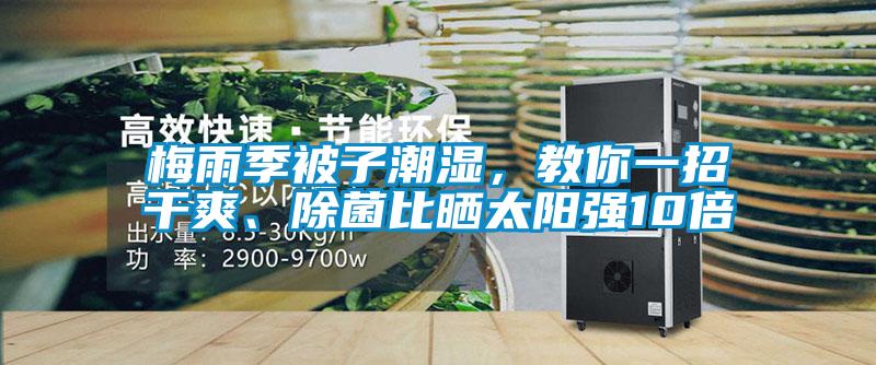 梅雨季被子潮濕，教你一招干爽、除菌比曬太陽(yáng)強(qiáng)10倍