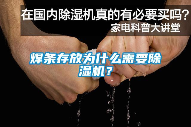 焊條存放為什么需要除濕機？