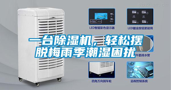 一臺除濕機，輕松擺脫梅雨季潮濕困擾