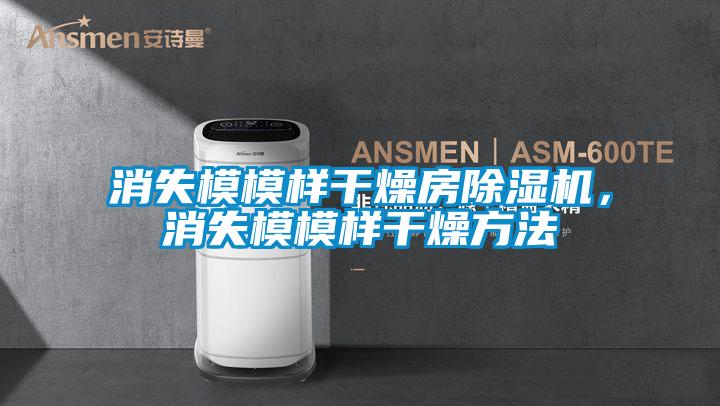 消失模模樣干燥房除濕機，消失模模樣干燥方法