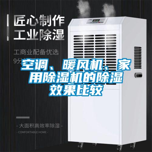 空調(diào)、暖風機、家用除濕機的除濕效果比較