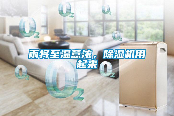 雨將至濕意濃，除濕機(jī)用起來(lái)