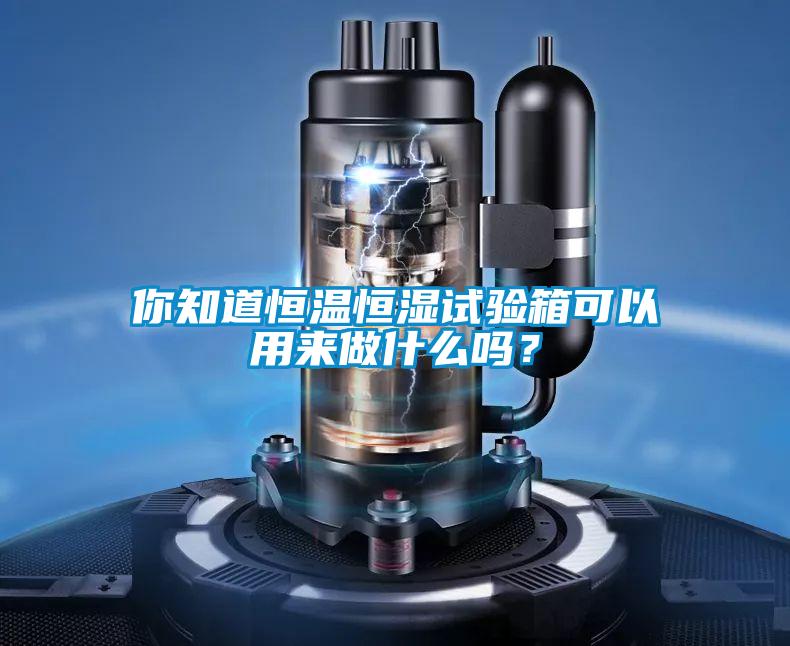 你知道恒溫恒濕試驗(yàn)箱可以用來做什么嗎？