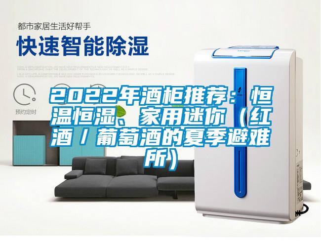 2022年酒柜推薦：恒溫恒濕、家用迷你（紅酒／葡萄酒的夏季避難所）