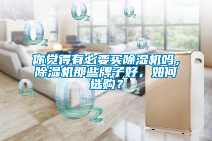 你覺得有必要買除濕機(jī)嗎，除濕機(jī)那些牌子好，如何選購？