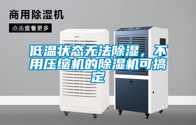 低溫狀態(tài)無法除濕，不用壓縮機的除濕機可搞定