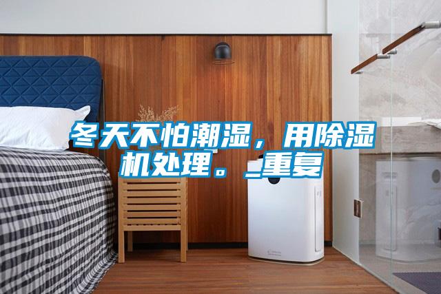 冬天不怕潮濕，用除濕機(jī)處理。_重復(fù)