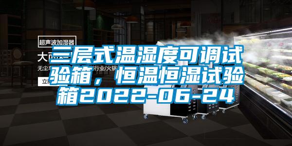 三層式溫濕度可調(diào)試驗箱，恒溫恒濕試驗箱2022-06-24