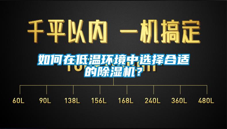 如何在低溫環(huán)境中選擇合適的除濕機(jī)？