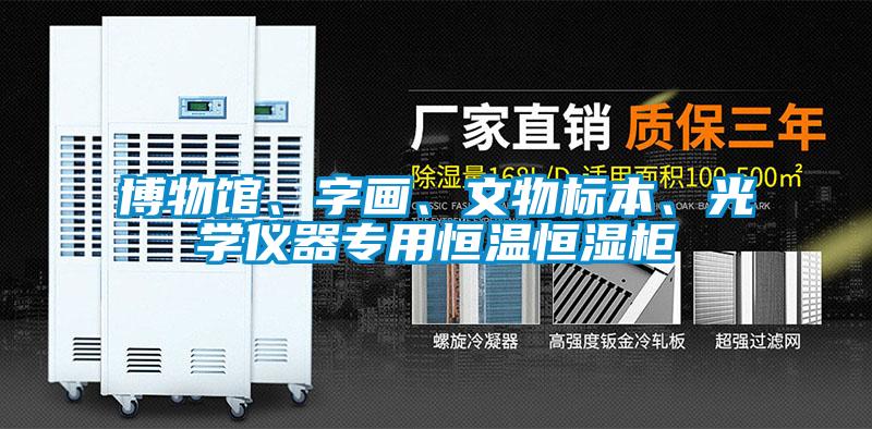 博物館、字畫、文物標(biāo)本、光學(xué)儀器專用恒溫恒濕柜
