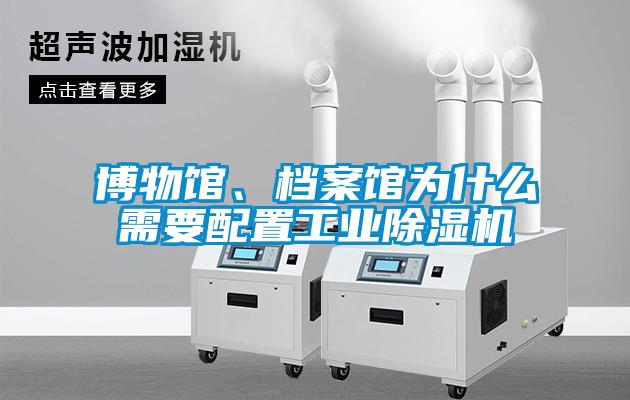 博物館、檔案館為什么需要配置工業(yè)除濕機(jī)