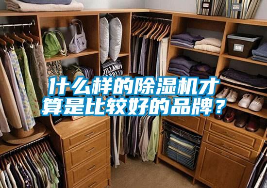 什么樣的除濕機(jī)才算是比較好的品牌？