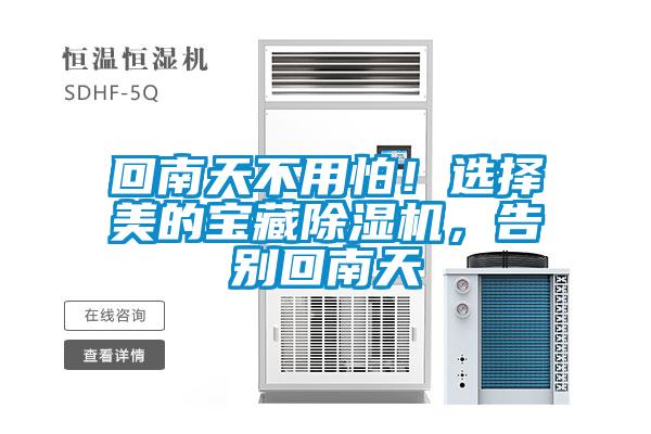回南天不用怕！選擇美的寶藏除濕機，告別回南天