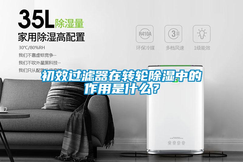 初效過濾器在轉(zhuǎn)輪除濕中的作用是什么？
