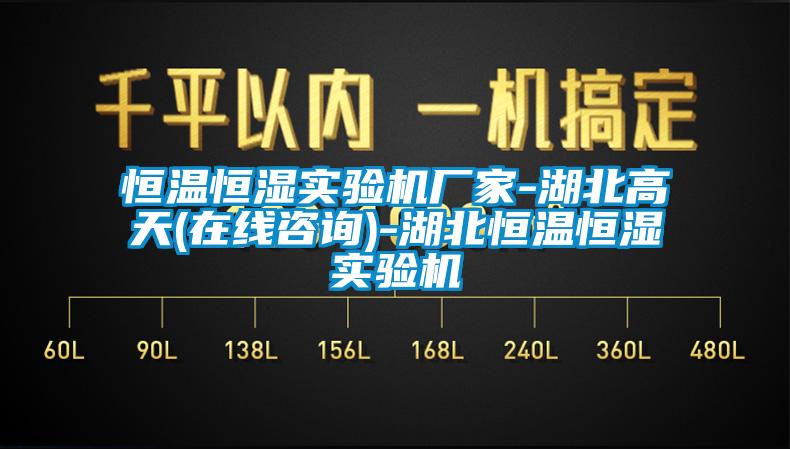恒溫恒濕實驗機廠家-湖北高天(在線咨詢)-湖北恒溫恒濕實驗機