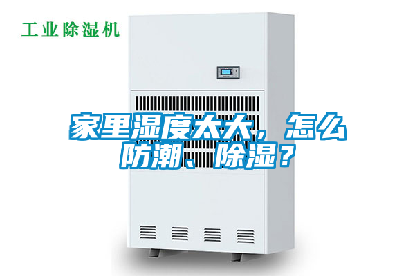 家里濕度太大，怎么防潮、除濕？