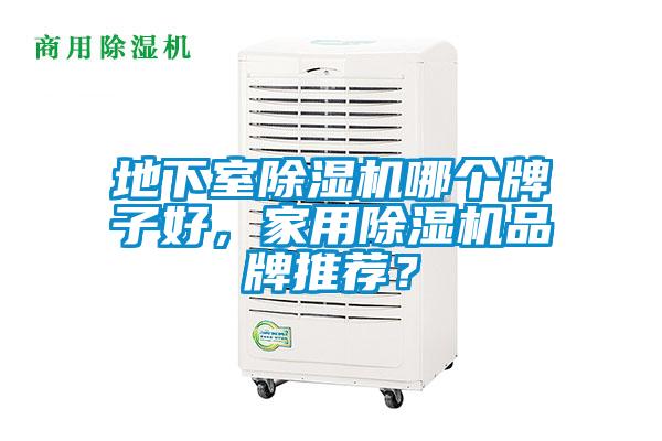 地下室除濕機哪個牌子好，家用除濕機品牌推薦？