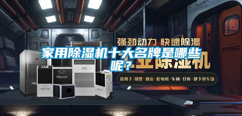 家用除濕機十大名牌是哪些呢？