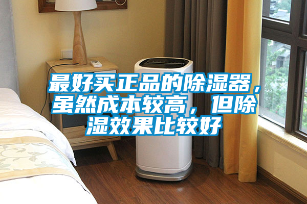 最好買正品的除濕器，雖然成本較高，但除濕效果比較好