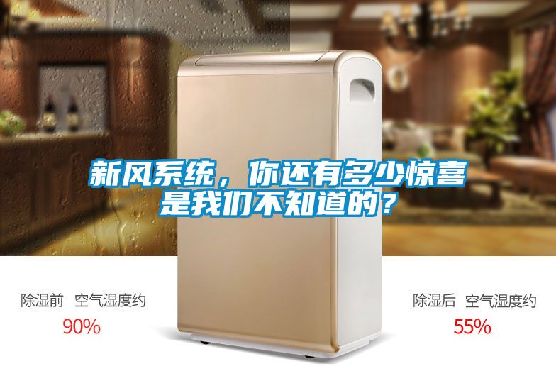 新風(fēng)系統(tǒng)，你還有多少驚喜是我們不知道的？
