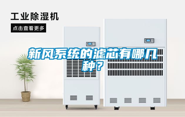新風(fēng)系統(tǒng)的濾芯有哪幾種？