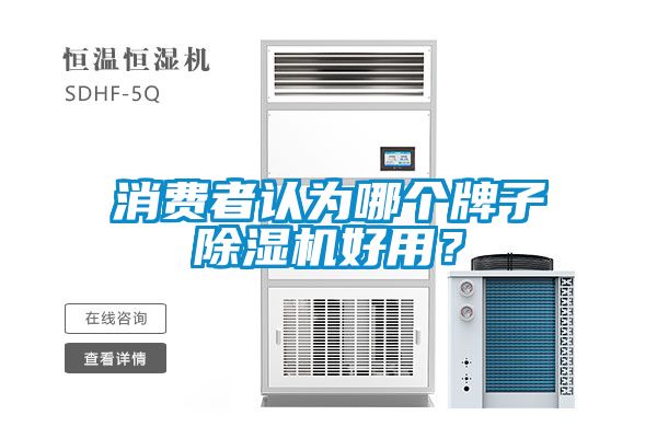 消費者認(rèn)為哪個牌子除濕機好用？