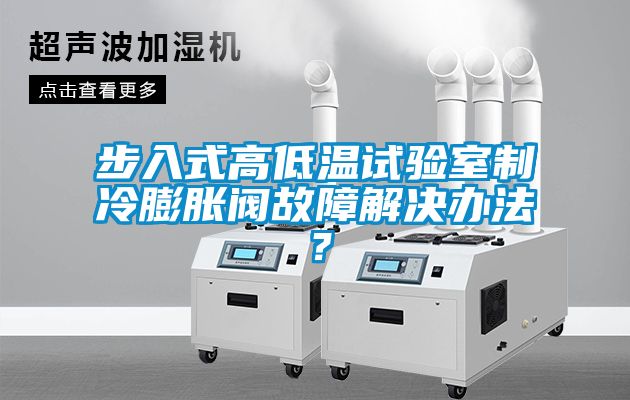 步入式高低溫試驗室制冷膨脹閥故障解決辦法？