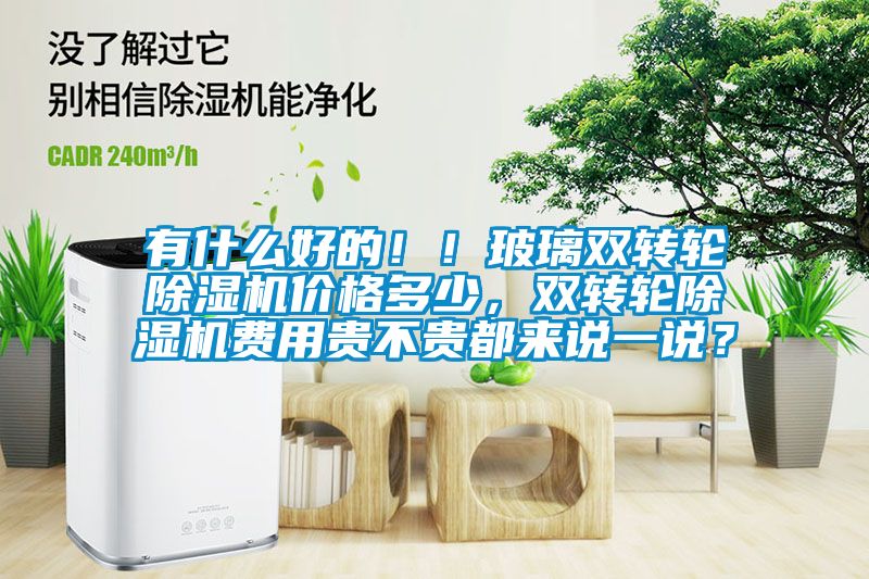 有什么好的??！玻璃雙轉(zhuǎn)輪除濕機價格多少，雙轉(zhuǎn)輪除濕機費用貴不貴都來說一說？
