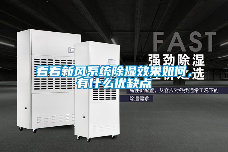 看看新風(fēng)系統(tǒng)除濕效果如何，有什么優(yōu)缺點(diǎn)