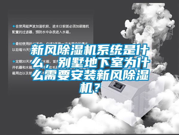 新風除濕機系統(tǒng)是什么，別墅地下室為什么需要安裝新風除濕機？
