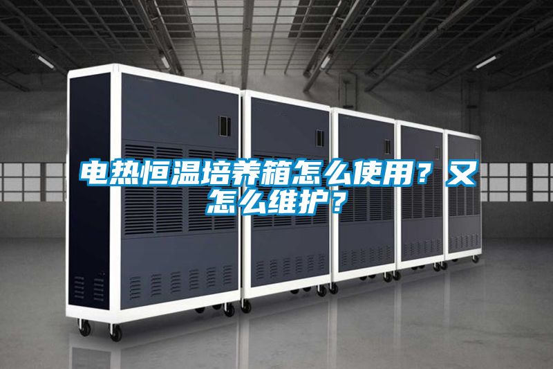 電熱恒溫培養(yǎng)箱怎么使用？又怎么維護(hù)？
