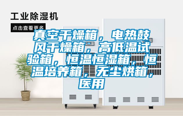 真空干燥箱，電熱鼓風(fēng)干燥箱，高低溫試驗(yàn)箱，恒溫恒濕箱，恒溫培養(yǎng)箱，無塵烘箱，醫(yī)用