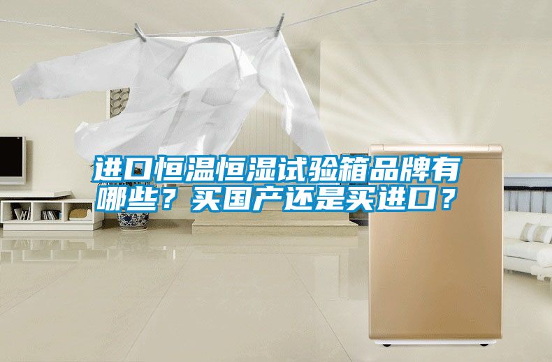 進(jìn)口恒溫恒濕試驗(yàn)箱品牌有哪些？買國(guó)產(chǎn)還是買進(jìn)口？